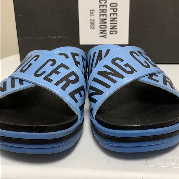 Opening Ceremony Berkeley Slide/Blue/size 39 - Picture 6 of 10